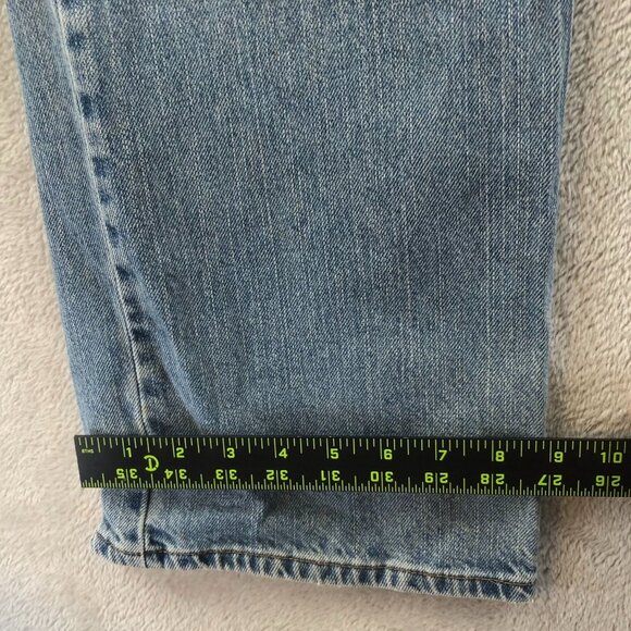 Levis Signature Mens Jeans Size 30x32 Loose Straight Leg Blue Denim Casual - Picture 8 of 14